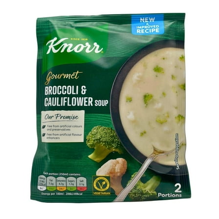 Knorr Gourmet Broccoli and Cauliflower Soup Mix