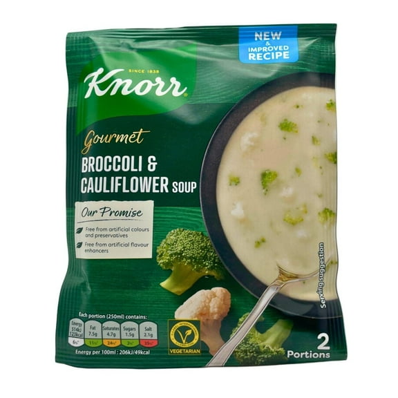 Knorr Gourmet Broccoli and Cauliflower Soup Mix
