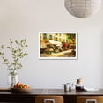 thumbnail image 5 of The Flower Market, Botanical Scenic Framed Art Print Wall Art by Han Chang Sold by Art.Com, 5 of 5