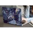 thumbnail image 1 of KSK KAISHEK Hard Case Shell Cover Compatible Old MacBook Pro 15" with Retina Display No Touch No USB-C / CD-ROM Model: A1398 Marble 48, 1 of 5