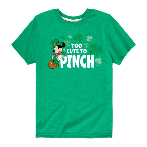 Disney - Too Cute To Pinch - Toddler And Youth Short Sleeve Graphic T-Shirt