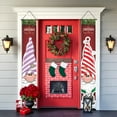 thumbnail image 4 of Merry Christmas Porch Banner Sign, 11.8"x70.87" Xmas Green Front Door Hanging Welcome Banner Flag, Holiday Party Decoration for Home Outdoor Yard Garage Wall, 4 of 6