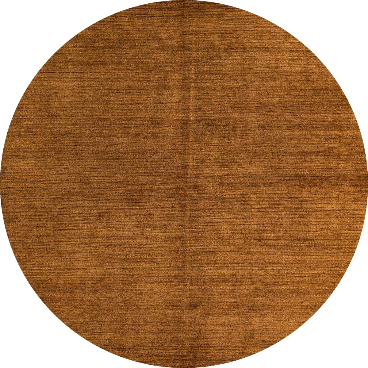 Ahgly Company Indoor Round Abstract Orange Abstract Area Rugs, 8' Round ...