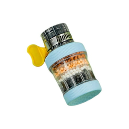 

QILIN Tap Filter 6-layers Strong Adsorption Effect Kitchen Gadgets Faucet Mount Water Filter for Home