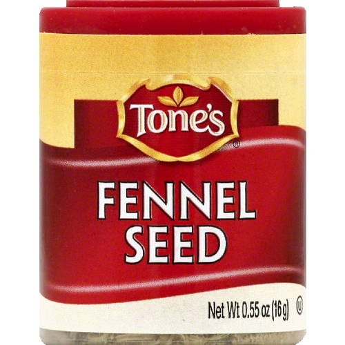 Fennel Seed, 0.55 oz. (Pack of 6)