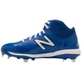 thumbnail image 4 of New Balance Men's 4040V5 Mid Metal Cleats Royal/White Medium 12.5, 4 of 5