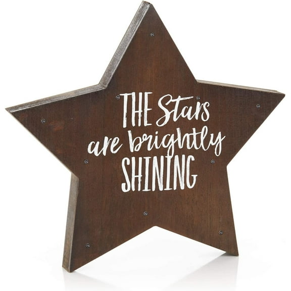 DE SIGN 11x12 2018 F- Light Up Star Brightly Shining
