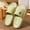 Green, variant on Slippers for Women and Men Non-Slip EVA Shower Slides Shoes Comfort Cloud House Sandals Thick Sole Slippers White