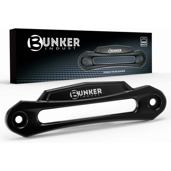 BUNKER INDUST 10 inch Aluminum Fairlead for 9,000-14,500lbs Winch