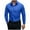 12#Blue, variant on JXMVOJ Men's Casual Business Solid Color Long Sleeve Shirt, Cotton Fabric, Lightweight Breathable Design, Versatile for Daily, Party, Beach Outfits