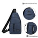 thumbnail image 5 of Precios Especiales y Ofertas Limitadas, Mochila bandolera con correa y orificio para auriculares, mochila con correa para senderismo, bolso bandolera multiusos Akmoler, 5 of 9