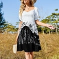 thumbnail image 2 of Garden Cat in Black and White Sleeveless Dress clothing women summer 2024, 2 of 6