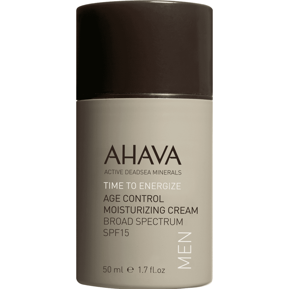 Ahava - AHAVA MEN Time To Energize Age Control Moisturizing Cream SPF ...