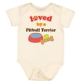 thumbnail image 3 of Inktastic Pitbull Terrier Loved by a (Dog Breed) Boys or Girls Baby Bodysuit, 3 of 5