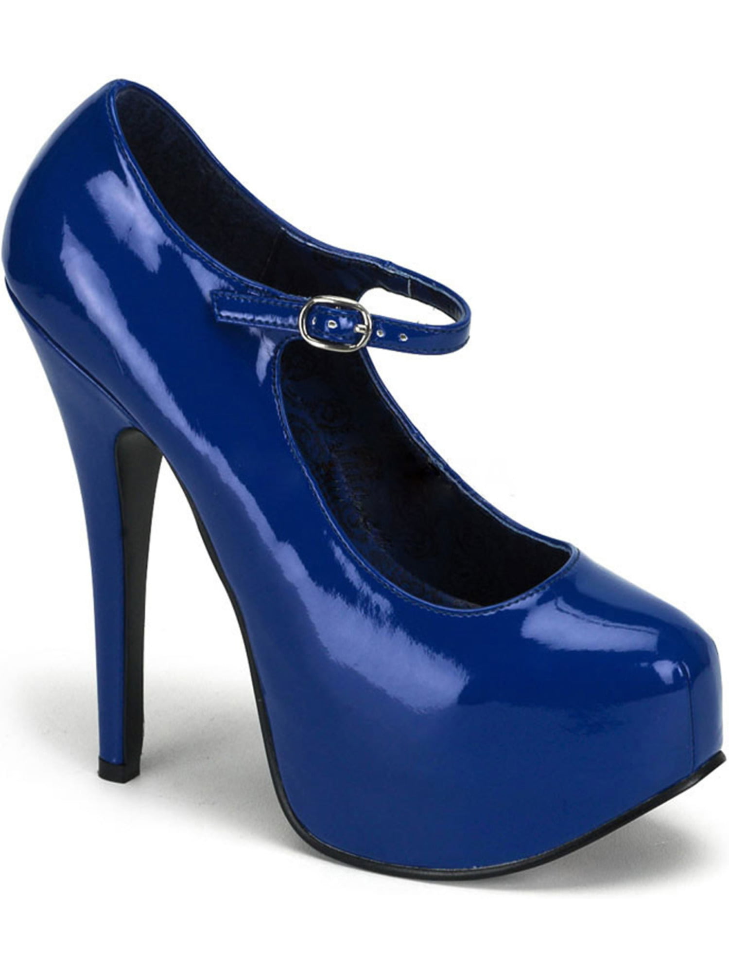 Bordello - Womens Classic Mary Jane Pumps 5 3/4 Inch Heel Platform ...