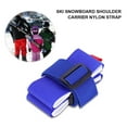 thumbnail image 4 of Convenient Adjustable Buckle Ski Shoulder Carrier, Snowboard Shoulder Strap, For Ski Boards Poles Conveniently, 4 of 8