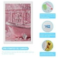 thumbnail image 3 of Diamond Art Kits for Adults, Glittering Pink BathtubDiamond Painting Kits for Beginners, Frameless Round 5D Full Drill Diamonds Art Gem Art Crafts Home Decor Gifts, 3 of 8