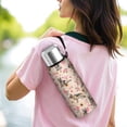 thumbnail image 6 of 20 Oz German Shepherd Dog and Flower Coffee Tumbler Double Wall Insulated Stainless Steel Water Bottle | Metal Reusable Thermoses Flask with Cup Cap | Leak & Sweat Proof with Anti-Dust Lid, 6 of 7