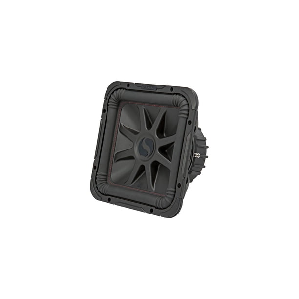 KICKER 45L7R124 L7R Subwoofer de 12 pulgadas (30 cm) con bobina móvil doble de 4 ohmios