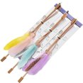 thumbnail image 4 of Cat Wand Toy Elastic: Wood Fake Feather Kitten Teaser Toy Pet Interactive Toy, 4 of 10
