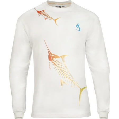 - Hook & Tackle Marlinmania X-Ray Long Sleeve Tech Fishing Tee