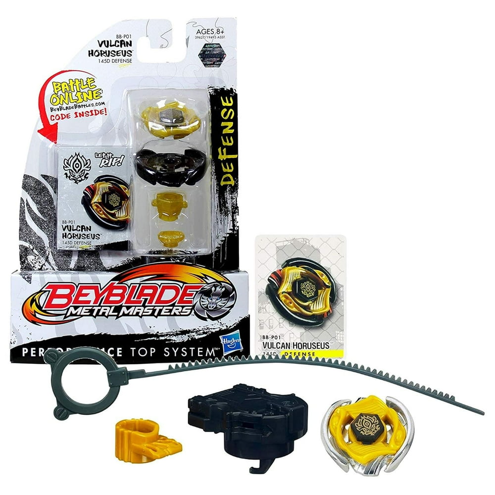 Beyblade Metal Masters Battle Top w/ Launcher Vulcan Horuseus