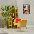 thumbnail image 3 of Stupell Industries Eclectic Living Room Cat Animals & Insects Painting Black Floater Framed Canvas Art Print Wall Art, 17 x 25, 3 of 10