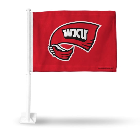 Western Kentucky University WKU Hilltoppers 11x14 Window Mount 2-Sided Car Flag