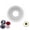 9cm, variant on Ribbon Rosette Maker, Rosette Maker Badge Button Ornament, Satin Ribbon Ruffle MakerTool, Badge Button Ornament Flower Making Tool, DIY Fabric Bow Pleat Board Template Set for Beginners