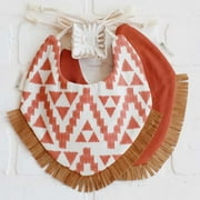 Spring hue Baby Waterproof Towel Toddler Dinner Feeding Double-deck Cute Bibs