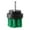 Green #4, variant on 2-Inch Drill Brush Cleaning Attachment - Nylon Bristles for Tile, Grout, Shower, Bathtub, Carpet - 1/4" Quick Change Shaft - Safe Non-Scratch Surface Cleaner (Drill Not Included)