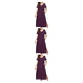 thumbnail image 3 of Batas de mujer Minnieouse Camisón Ropa de dormir Manga fucsia M, 3 of 6