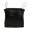 Black, variant on Womens Spaghetti Straps Cropped Top with Build in Bra Pleated Solid Color Top,Layering Daily Casual Wear White One Size
