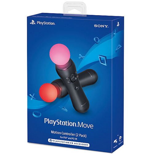 Ens. de 2 manettes de détection de mouvements Move de PlayStationMD