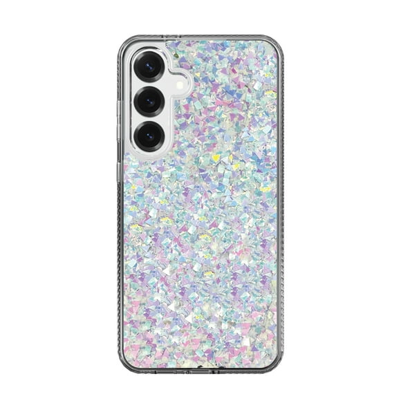 Iridescent Glitter Fleck - Premium Fashion Phone Case for Samsung Galaxy S25, You deserve something pretty!