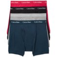 thumbnail image 1 of Calzoncillos tipo bóxer de algodón Calvin Klein para hombre, paquete de 4, multicolor, extragrande Calvin Klein  Calzoncillos boxer, 1 of 1