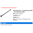 thumbnail image 2 of Rear Lateral Arm - Compatible with 2000 - 2013 Chevy Impala 2001 2002 2003 2004 2005 2006 2007 2008 2009 2010 2011 2012, 2 of 2