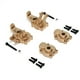 thumbnail image 1 of Front Steering Knuckles CNC Fácil de usar Portal interior PERFECT PERFECT MATCH ESTABLE CONVENIENTE PARA LLEVAR LUGAR LUZ-PESO RC MODELO PARTE 1 SET 1 tholdsy FN001666-00, 1 of 6
