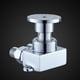 thumbnail image 2 of Grifo de pedal con pedal, grifo con pedal, interruptor de ahorro de agua, control de pie para lavabo de baño tipo vertical, 2 of 9