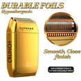 thumbnail image 4 of Supreme Trimmer Replacement Hypoallergenic Foil SB62 | Shell for Crunch STF602 | Gold, 4 of 8
