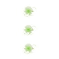 thumbnail image 1 of pitrice 1/2/3/5 Maille Fascinator Femmes Coiffure Prom Maquillage Nuptiale Scène Réglable Performance Photo Coiffe Fille Bande de Cheveux Vert Clair 3PCS, 1 of 6