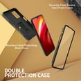thumbnail image 2 of FITO For T-Mobile REVVL V Plus 5G Case, Phone Case with Screen Protector and Kickstand (Black), 2 of 7