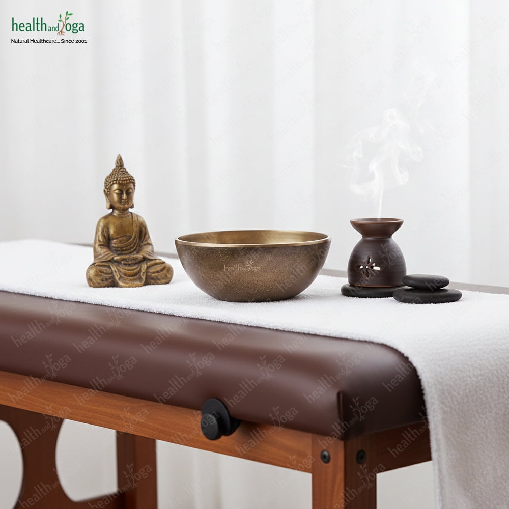 SoulGenie FootEase Bronze Kansa Vatki Cup - Ayurvedic Detox Foot Massager