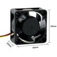 thumbnail image 4 of 2X para Nano Ventilador de Refrigeración 5 V, 4 Una Prueba de Marcha Atrás, Ajuste de Velocidad PWM, 4 of 6