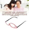 thumbnail image 4 of Gafas De Maquillaje Con Lupa, Gafas Cosméticas Portátiles Convenientes Abatibles Para Mujeres, 4 of 7