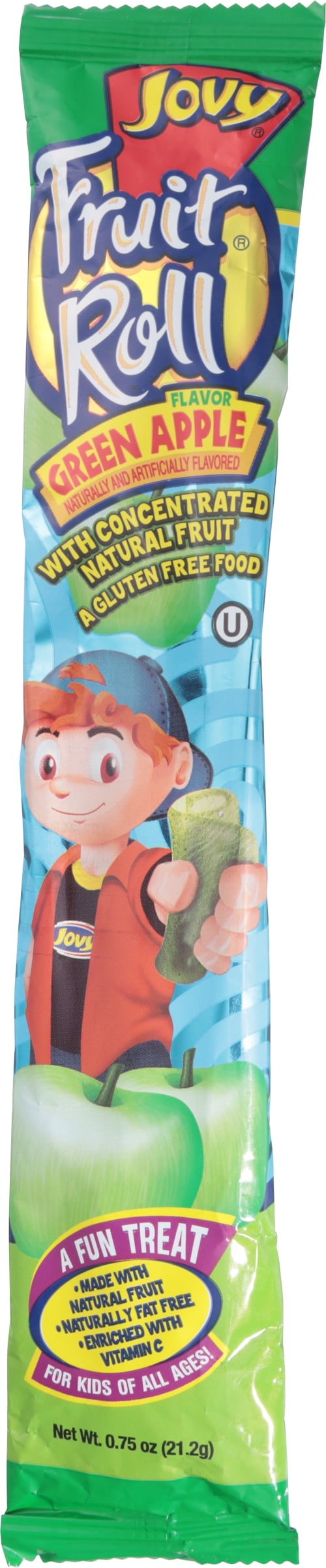 Jovy Green Apple Flavor Fruit Roll 0.75 oz
