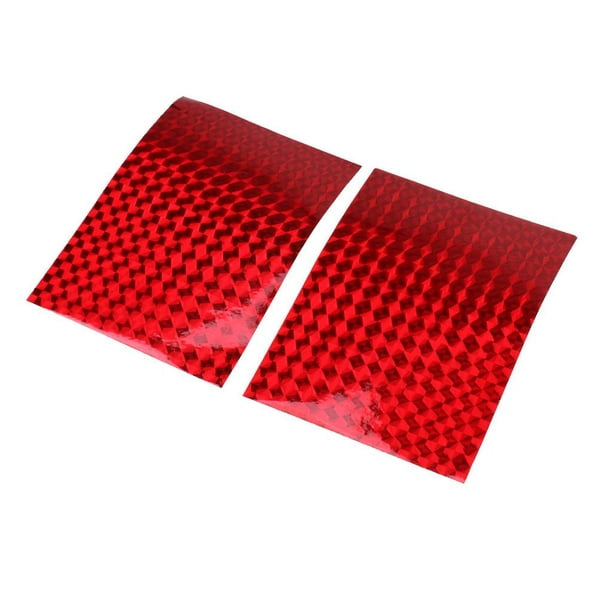 Waterproof Adhesive Holographic Tape Sheet Tape Lure Making DIY Fishing  Tackle Accessory Red 