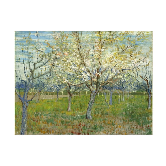Van Gogh 'The Pink Orchard' Canvas Art