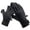 Black, variant on Thermo Gloves Windproof Thermal Gloves Winter Non Gloves With Screen Finger L