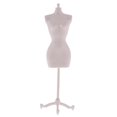 thumbnail image 2 of Soporte de exhibición de 4 piezas Vestido de ropa Modelo de maniquí Soporte Zulema Soporte de exhibición de muñecas, 2 of 8